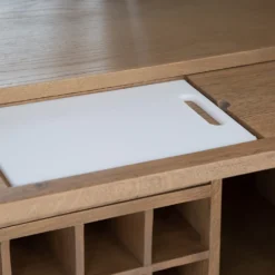 Wessex Smoked Oak Extra Large Tall Drinks Cabinet -Furniture Specialty Store ho dc co7