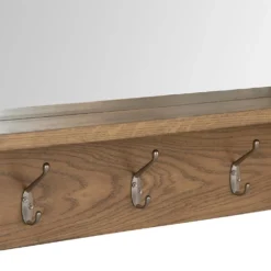 Wessex Smoked Oak Mirrored Coat Rack 17 Wessex Smoked Oak Mirrored Coat Rack -Furniture Specialty Store ho hbt co3