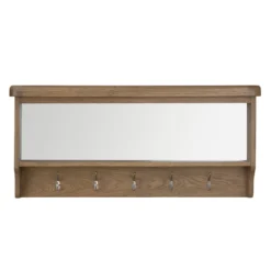 Wessex Smoked Oak Mirrored Coat Rack 18 Wessex Smoked Oak Mirrored Coat Rack -Furniture Specialty Store ho hbt co8