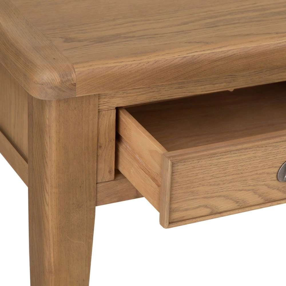 Wessex Smoked Oak Large Coffee Table 5 Wessex Smoked Oak Large Coffee Table - Image 5