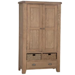Wessex Smoked Oak Large Larder Unit -Furniture Specialty Store ho llu co1
