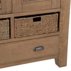 Wessex Smoked Oak Large Larder Unit -Furniture Specialty Store ho llu co15