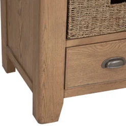 Wessex Smoked Oak Large Larder Unit -Furniture Specialty Store ho llu co16