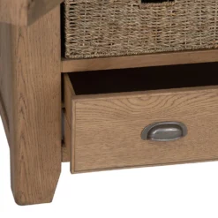 Wessex Smoked Oak Large Larder Unit -Furniture Specialty Store ho llu co3