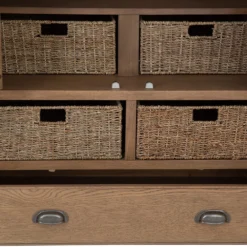 Wessex Smoked Oak Large Larder Unit -Furniture Specialty Store ho llu co9