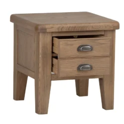 Wessex Smoked Oak Lamp Table -Furniture Specialty Store ho lt 2