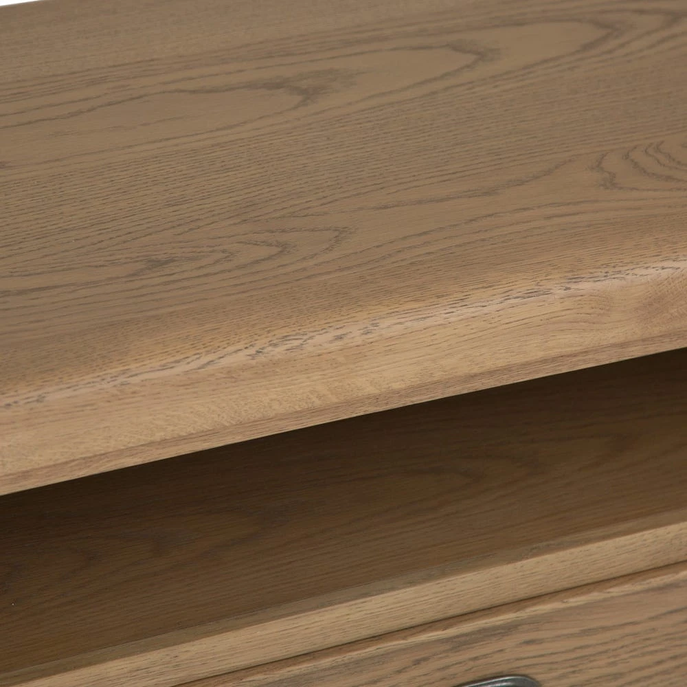 Wessex Smoked Oak Large TV Unit 8 Wessex Smoked Oak Large TV Unit - Image 8