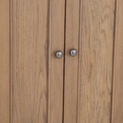 Wessex Smoked Oak Shoe Cupboard -Furniture Specialty Store ho shc co10