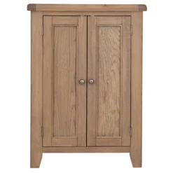 Wessex Smoked Oak Shoe Cupboard -Furniture Specialty Store ho shc co11