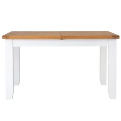 Hampshire White Painted Oak Small Extending Dining Table -Furniture Specialty Store hp 14bet w 10 1