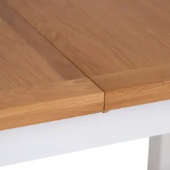 Hampshire White Painted Oak Small Extending Dining Table -Furniture Specialty Store hp 14bet w 6 1