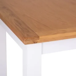 Hampshire White Painted Oak Small Extending Dining Table -Furniture Specialty Store hp 14bet w 9 1