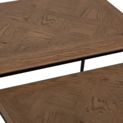 Industrial Oak Nest Of Tables -Furniture Specialty Store ibia 102