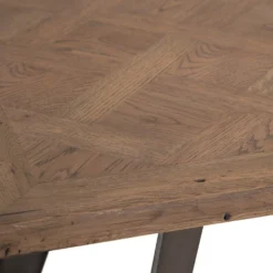 Industrial Oak 1.4m Fixed Top Dining Table -Furniture Specialty Store ibia 105