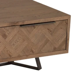Industrial Oak Coffee Table -Furniture Specialty Store ibia 17