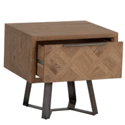 Industrial Oak Large Lamp Table 14 Industrial Oak Large Lamp Table -Furniture Specialty Store ibia 3