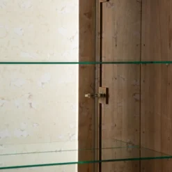 Industrial Oak Extra Large Tall Drinks Cabinet -Furniture Specialty Store ibia 43