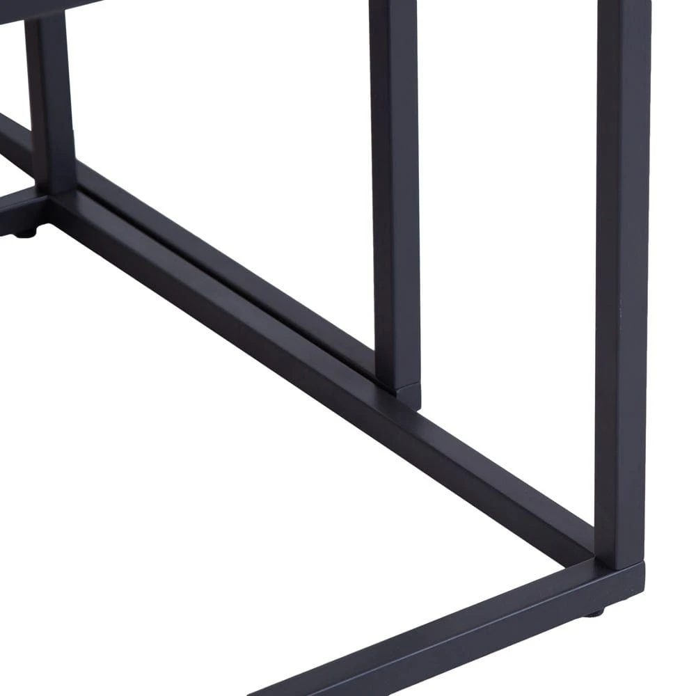 Urban Industrial Oak Square Large Nest Of Tables 6 Urban Industrial Oak Square Large Nest Of Tables - Image 6