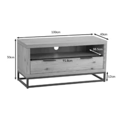 Urban Industrial Oak Small TV Unit 19 Urban Industrial Oak Small TV Unit -Furniture Specialty Store ie stv dimensions