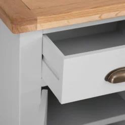 Hampshire Grey Painted Oak 4 Door Extra Large Sideboard 25 Hampshire Grey Painted Oak 4 Door Extra Large Sideboard -Furniture Specialty Store img 0687