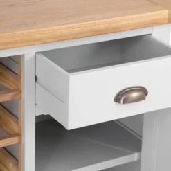 Hampshire Grey Painted Oak Small Sideboard Wine Rack 18 Hampshire Grey Painted Oak Small Sideboard Wine Rack -Furniture Specialty Store img 0715