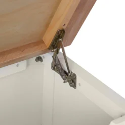 Hampshire Ivory Painted Oak Blanket Storage Box -Furniture Specialty Store img 0907