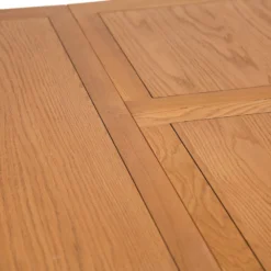 Hampshire Ivory Painted Oak 1.8m Cross Leg Extending Dining Table -Furniture Specialty Store img 0960