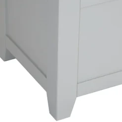 Hampshire Grey Painted Oak Blanket Storage Box -Furniture Specialty Store img 1556