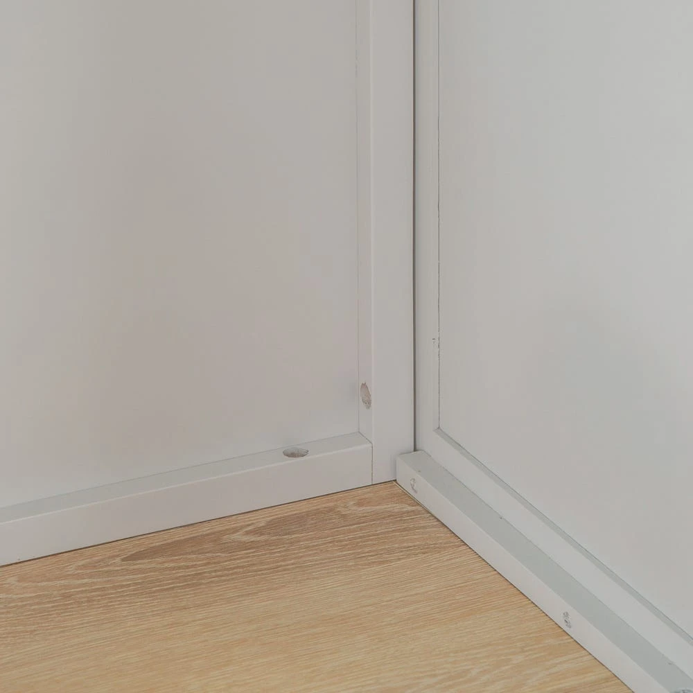 Ashbourne Grey Painted 2 Door Wardrobe With Drawer 12 Ashbourne Grey Painted 2 Door Wardrobe With Drawer - Image 12