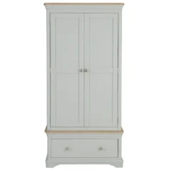 Ashbourne Grey Painted 2 Door Wardrobe With Drawer 29 Ashbourne Grey Painted 2 Door Wardrobe With Drawer -Furniture Specialty Store img 1664ash 111
