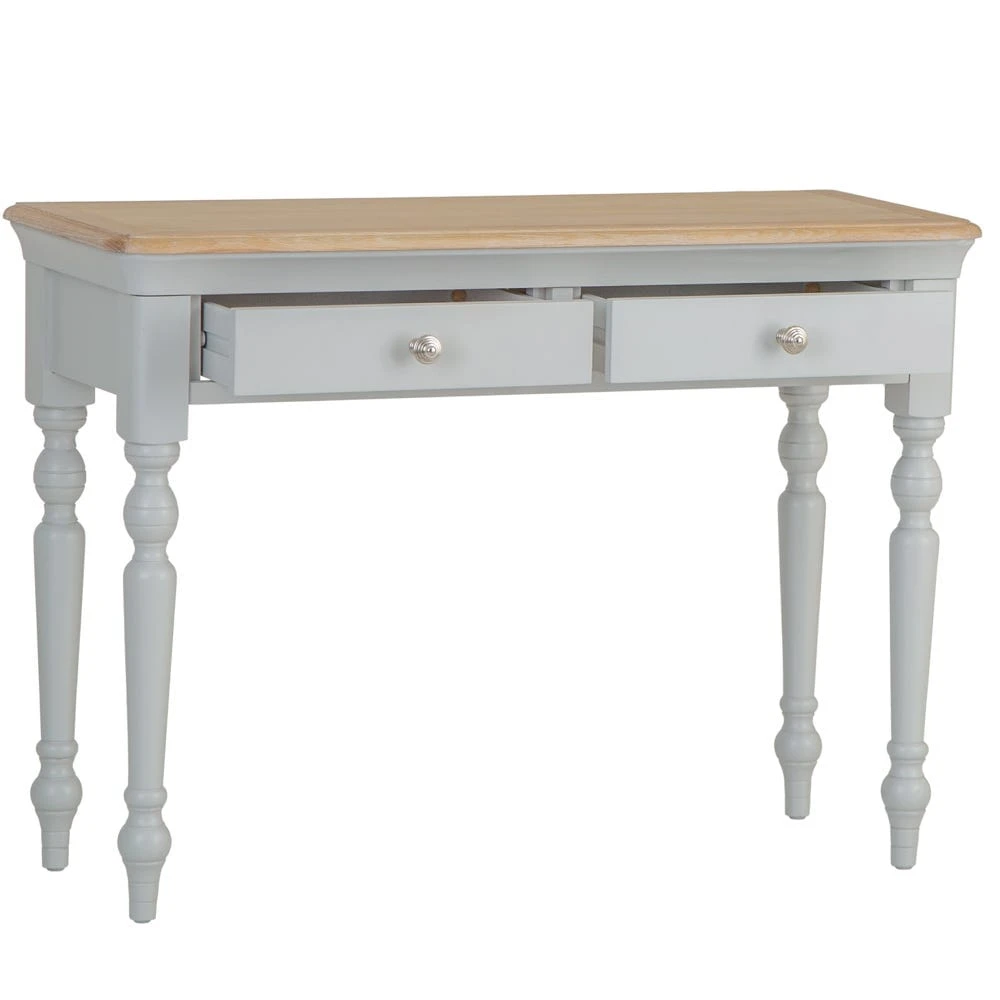 Ashbourne Grey Painted Dressing Table 3 Ashbourne Grey Painted Dressing Table - Image 3