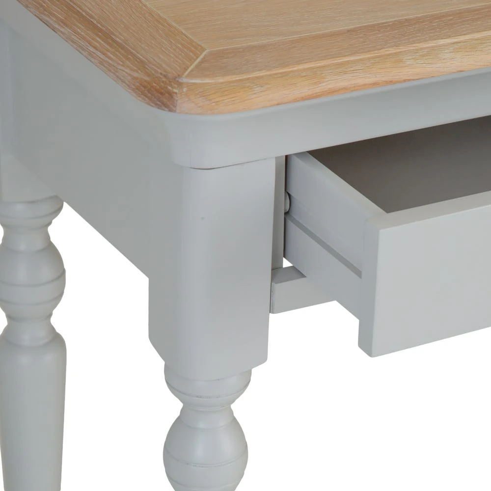 Ashbourne Grey Painted Dressing Table 5 Ashbourne Grey Painted Dressing Table - Image 5