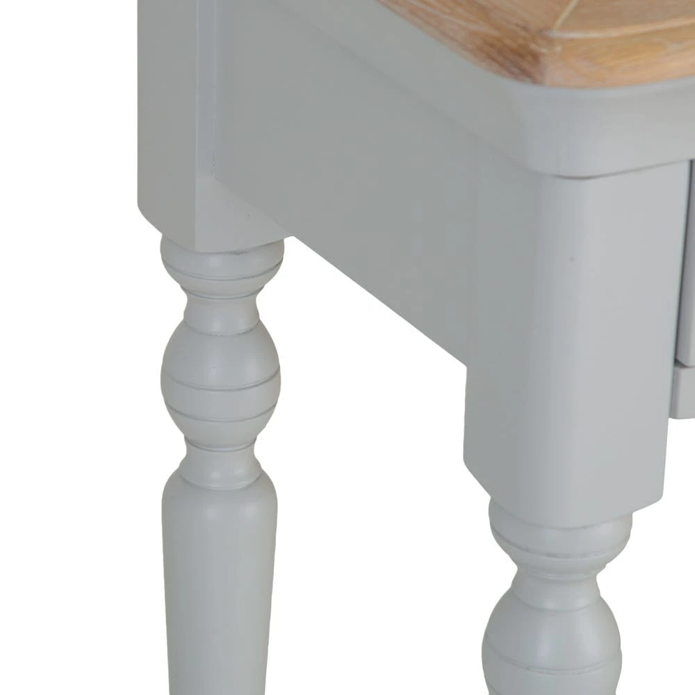 Ashbourne Grey Painted Dressing Table 7 Ashbourne Grey Painted Dressing Table - Image 7