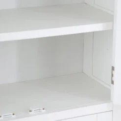 Hampshire White Painted Oak Glass Display Cabinet -Furniture Specialty Store img 2197ham 141