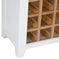 Hampshire White Painted Oak Small Sideboard Wine Rack 16 Hampshire White Painted Oak Small Sideboard Wine Rack -Furniture Specialty Store img 2197ham 40