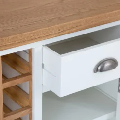 Hampshire White Painted Oak Small Sideboard Wine Rack 20 Hampshire White Painted Oak Small Sideboard Wine Rack -Furniture Specialty Store img 2197ham 43