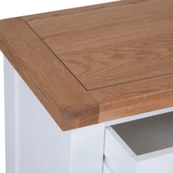 Hampshire White Painted Oak Large Sideboard Wine Rack -Furniture Specialty Store img 2197ham 60