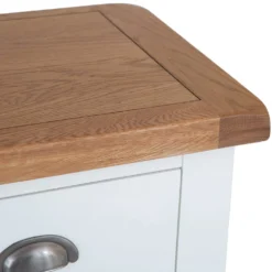 Hampshire White Painted Oak Large Sideboard Wine Rack -Furniture Specialty Store img 2197ham 62