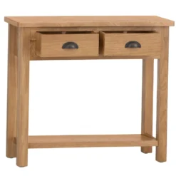 Rutland Oak Console Table -Furniture Specialty Store img 2418