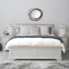 Ashbourne Grey Painted King Size Bed Frame