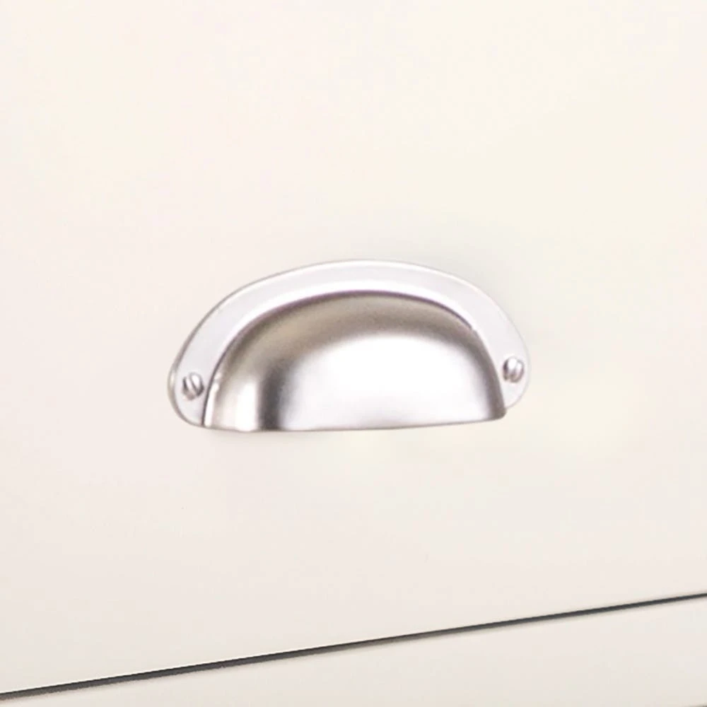 Hampshire Ivory Painted Oak Large 3 Drawer Bedside Table 8 Hampshire Ivory Painted Oak Large 3 Drawer Bedside Table - Image 8