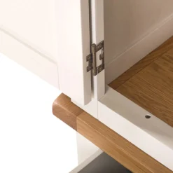 Hampshire Ivory Painted Oak 2 Door Wardrobe With Drawer -Furniture Specialty Store kel p12 5