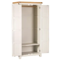 Hampshire Ivory Painted Oak Double Wardrobe -Furniture Specialty Store kel p13 2