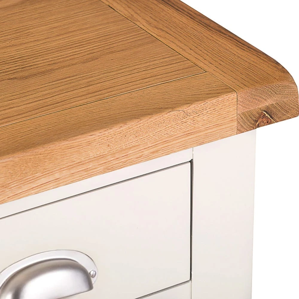 Hampshire Ivory Painted Oak Console Table 7 Hampshire Ivory Painted Oak Console Table - Image 7