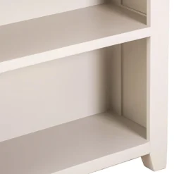 Hampshire Ivory Painted Oak Low Bookcase 13 Hampshire Ivory Painted Oak Low Bookcase -Furniture Specialty Store kel p17 7