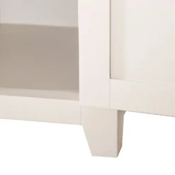 Hampshire Ivory Painted Oak Triple Wardrobe With Mirror -Furniture Specialty Store kel p26 9