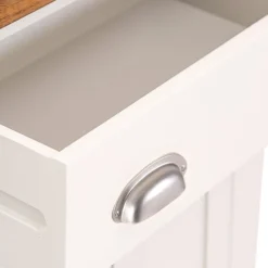 Hampshire Ivory Painted Oak 2 Door Mini Sideboard -Furniture Specialty Store kel p30 4