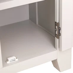 Hampshire Ivory Painted Oak 2 Door Mini Sideboard -Furniture Specialty Store kel p30 8