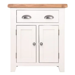 Hampshire Ivory Painted Oak 2 Door Mini Sideboard -Furniture Specialty Store kel p30 9