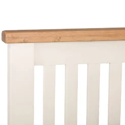 Hampshire Ivory Painted Oak King Size Bed Frame High Foot End -Furniture Specialty Store kel p39 p40 5